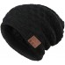 muscleboon Bluetooth Beanie Hat with Wireless Headphones for Men Women Stocking Stuffers Thanksgiving Day